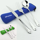 Portable Frok Spoon Knife Set